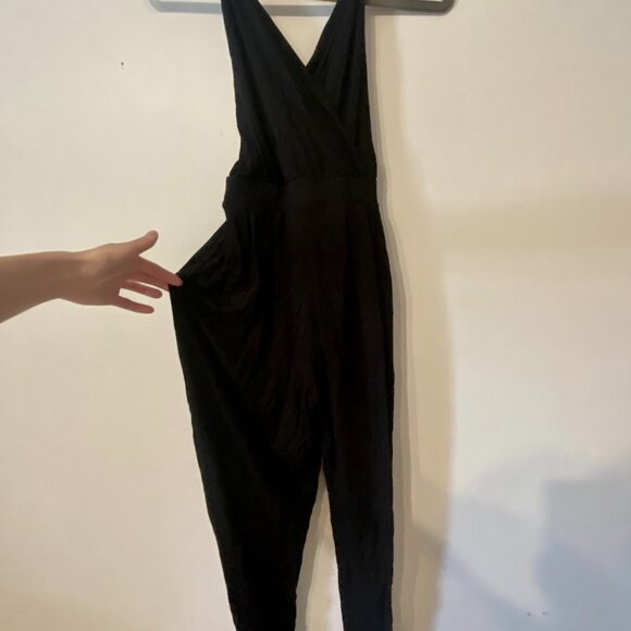 Cami Wrap Jersey Jumpsuit - Picture 4 of 5